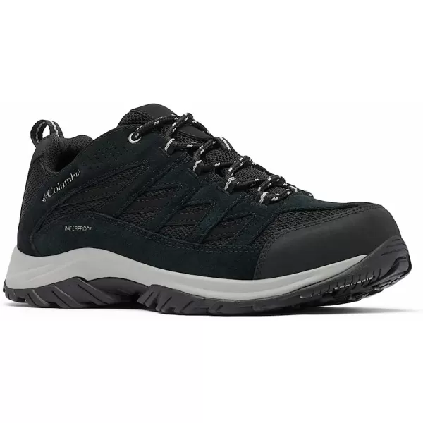 imageColumbia Mens Crestwood Waterproof Hiking ShoeBlackColumbia Grey