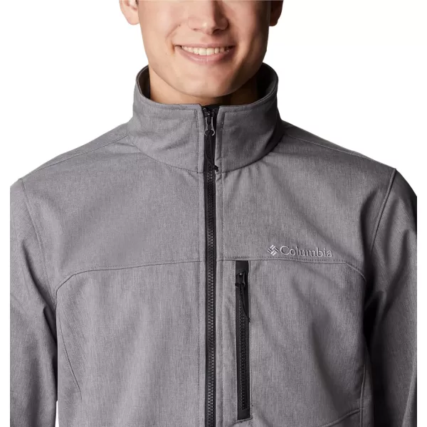 imageColumbia Mens Cruiser Valley Softshell JacketCity Grey  Black