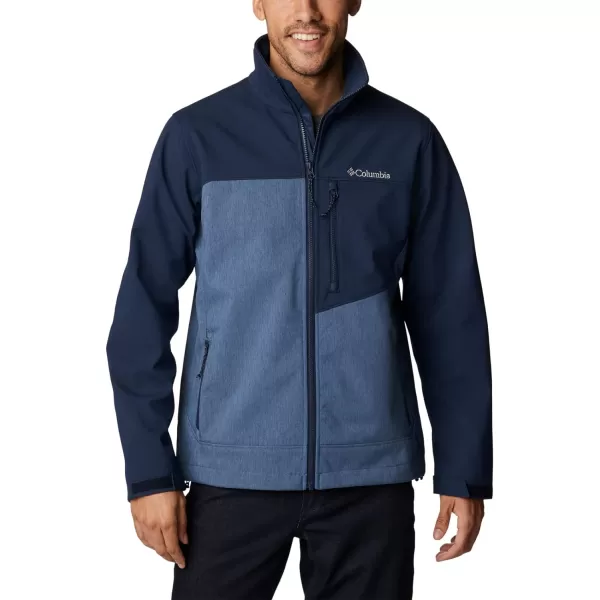 imageColumbia Mens Cruiser Valley Softshell JacketDark Mountain  Collegiate Navy