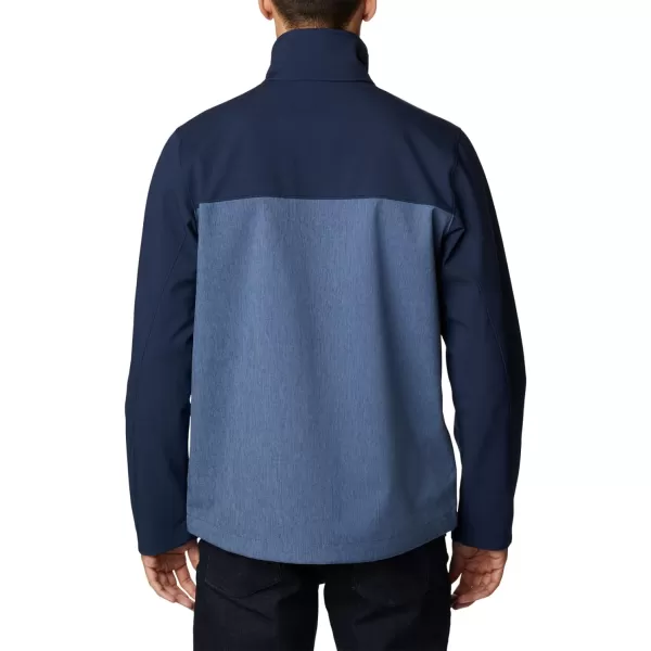 imageColumbia Mens Cruiser Valley Softshell JacketDark Mountain  Collegiate Navy