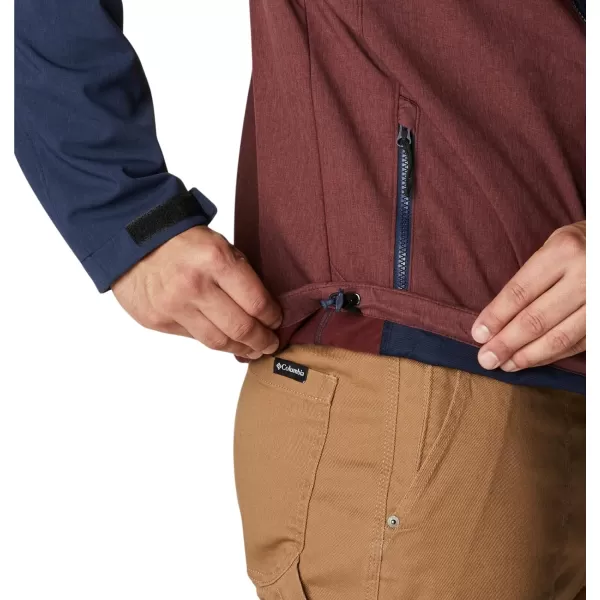 imageColumbia Mens Cruiser Valley Softshell JacketElderberryCollegiate Navy