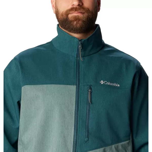 imageColumbia Mens Cruiser Valley Softshell JacketMetal  Night Wave