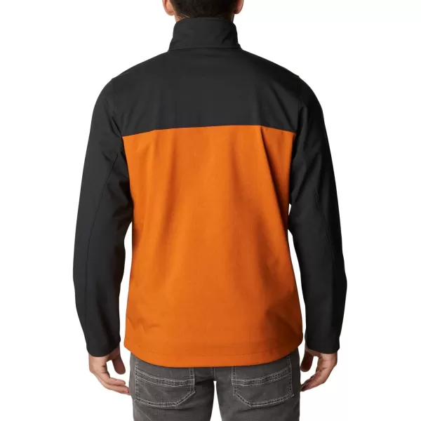 imageColumbia Mens Cruiser Valley Softshell JacketWarm CopperBlack