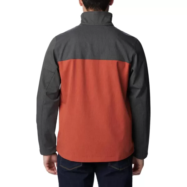 imageColumbia Mens Cruiser Valley Softshell JacketWarp Red  Shark