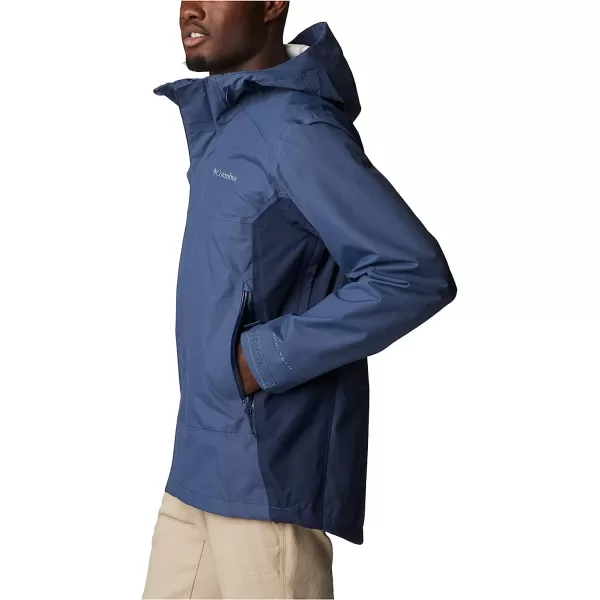 imageColumbia Mens Discovery Point ShellDark MountainCollegiate Navy