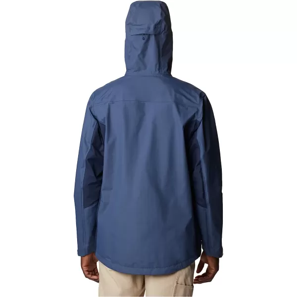 imageColumbia Mens Discovery Point ShellDark MountainCollegiate Navy