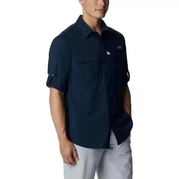 imageColumbia Mens Drift Guide Woven LsCollegiate Navy