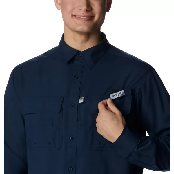 imageColumbia Mens Drift Guide Woven LsCollegiate Navy