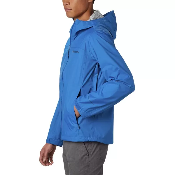 imageColumbia Mens EvaPOURation JacketBright Indigo