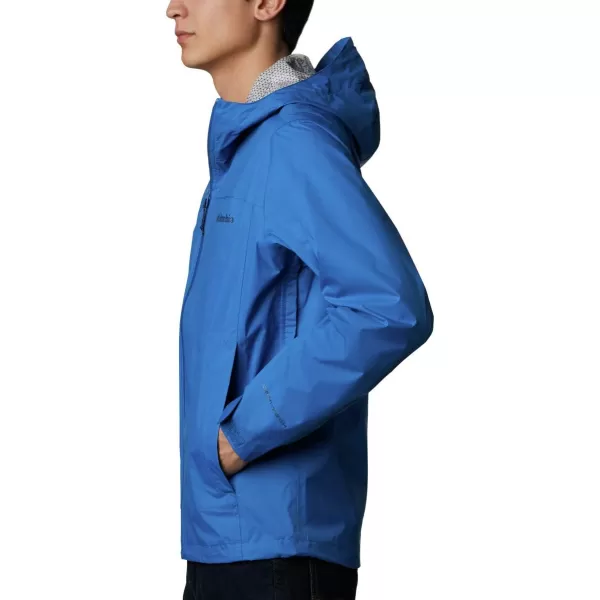 imageColumbia Mens EvaPOURation JacketBright Indigo