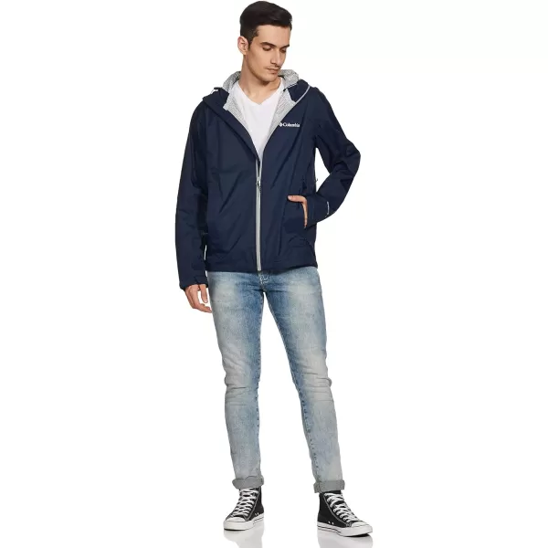 imageColumbia Mens EvaPOURation JacketCollegiate Navy