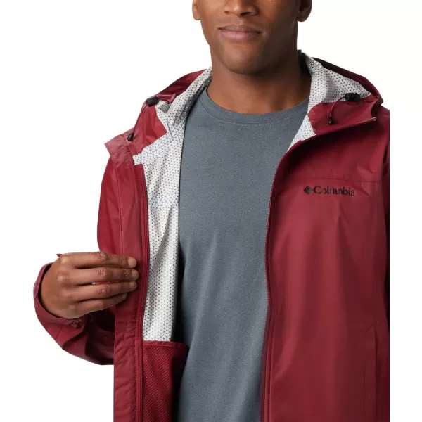 imageColumbia Mens EvaPOURation JacketRed Jasper