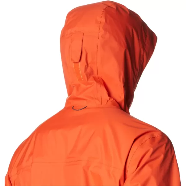 imageColumbia Mens EvaPOURation JacketRed Quartz