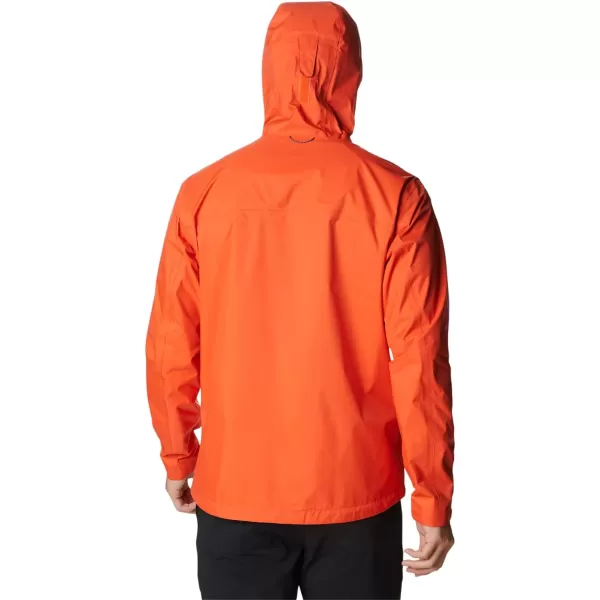 imageColumbia Mens EvaPOURation JacketRed Quartz