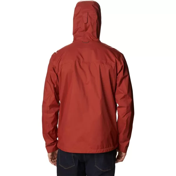 imageColumbia Mens EvaPOURation JacketWarp Red