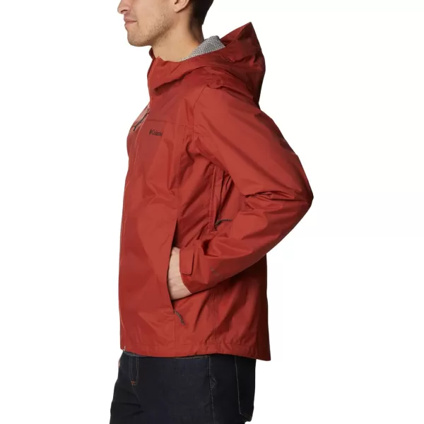 imageColumbia Mens EvaPOURation JacketWarp Red