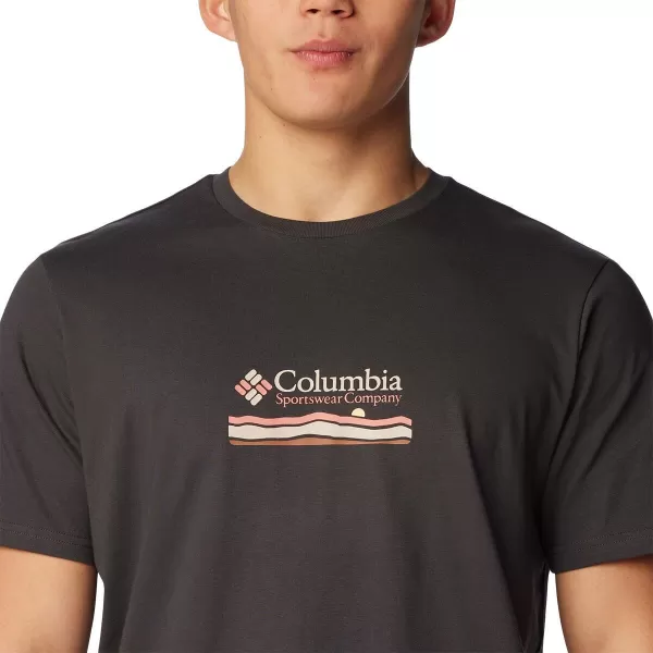 imageColumbia Mens Explorers Canyon Back Short Sleeve TeeSharkHeritage Hills