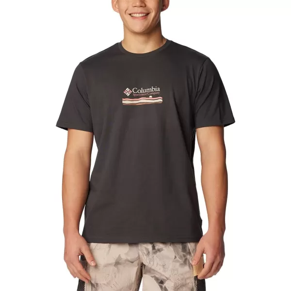 imageColumbia Mens Explorers Canyon Back Short Sleeve TeeSharkHeritage Hills