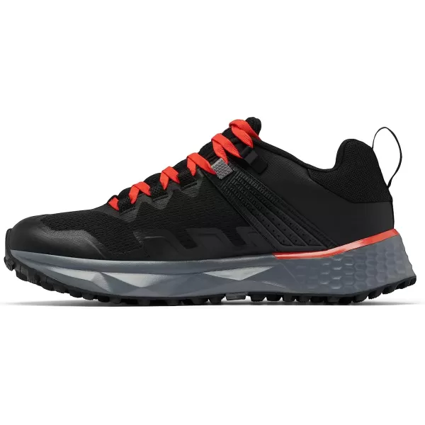 imageColumbia Mens Facet 75 Outdry Hiking ShoeBlackFiery Red
