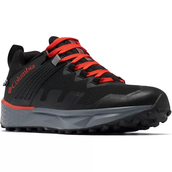 imageColumbia Mens Facet 75 Outdry Hiking ShoeBlackFiery Red