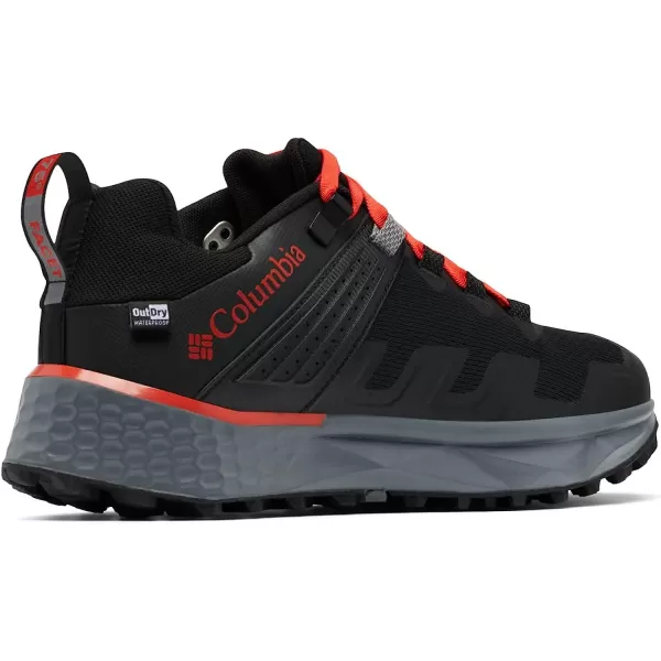 imageColumbia Mens Facet 75 Outdry Hiking ShoeBlackFiery Red