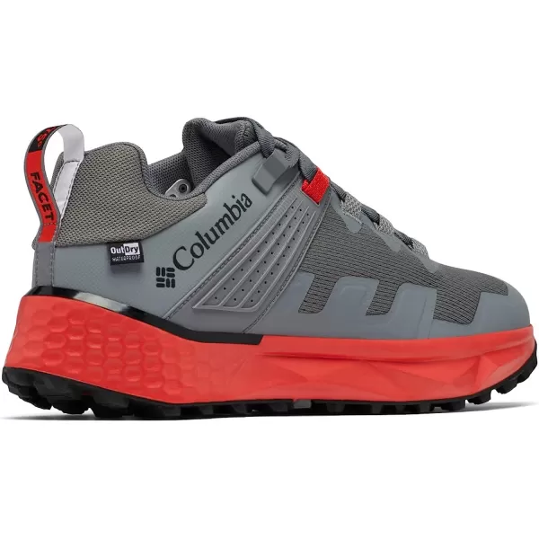 imageColumbia Mens Facet 75 Outdry Hiking ShoeTitanium Grey SteelSpicy