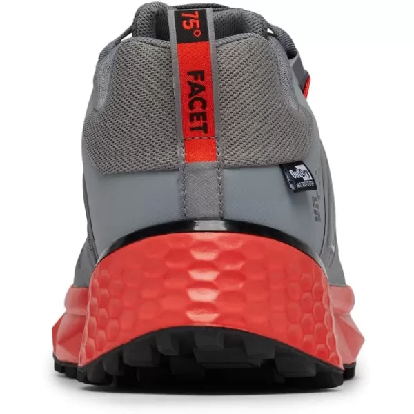 imageColumbia Mens Facet 75 Outdry Hiking ShoeTitanium Grey SteelSpicy