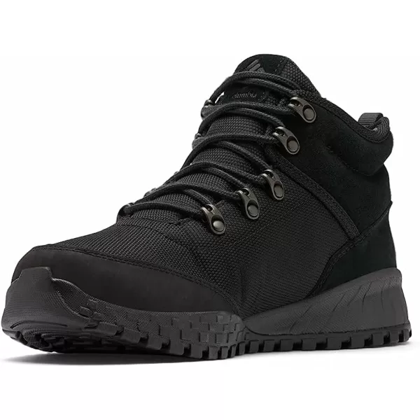 imageColumbia Mens Fairbanks Mid Snow ShoeBlackShark