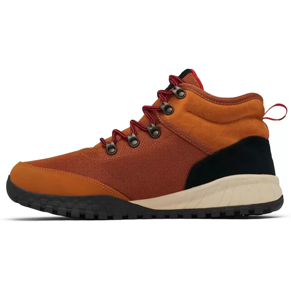 imageColumbia Mens Fairbanks Mid Snow ShoeCaramelMountain Red
