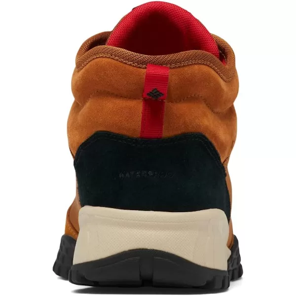 imageColumbia Mens Fairbanks Mid Snow ShoeCaramelMountain Red