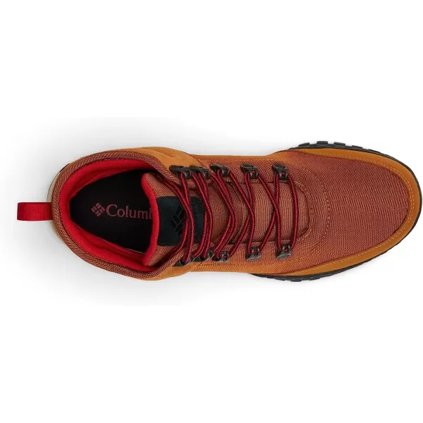 imageColumbia Mens Fairbanks Mid Snow ShoeCaramelMountain Red