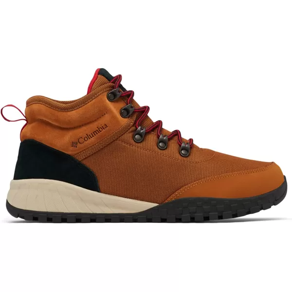 imageColumbia Mens Fairbanks Mid Snow ShoeCaramelMountain Red