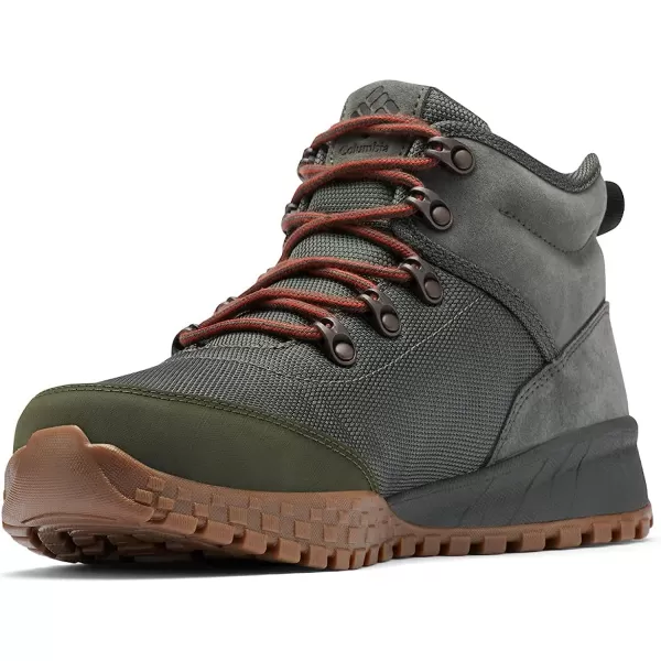 imageColumbia Mens Fairbanks Mid Snow ShoeGravelDark Moss