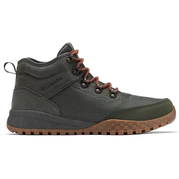 imageColumbia Mens Fairbanks Mid Snow ShoeGravelDark Moss