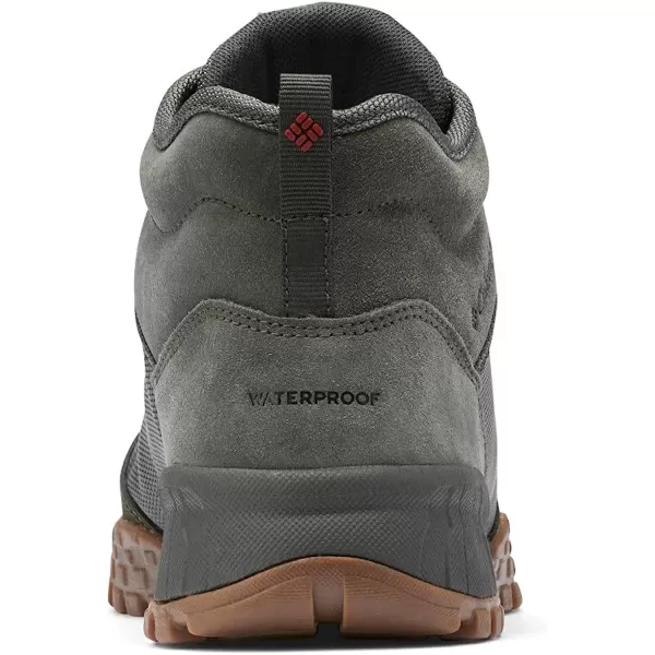 imageColumbia Mens Fairbanks Mid Snow ShoeGravelDark Moss
