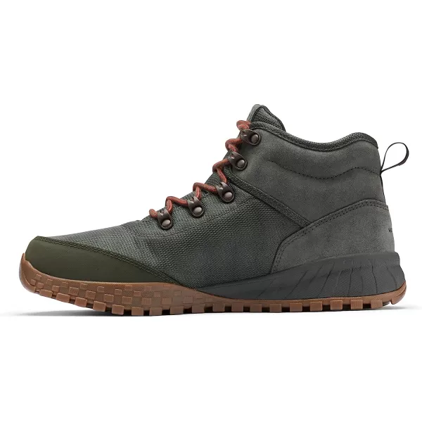 imageColumbia Mens Fairbanks Mid Snow ShoeGravelDark Moss