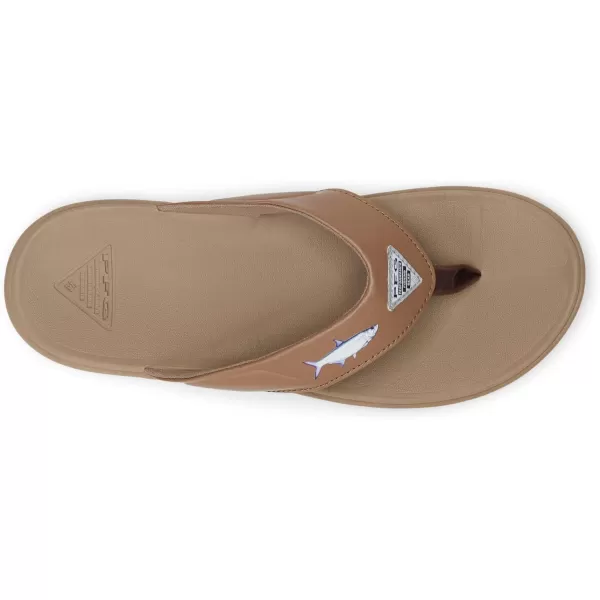 imageColumbia Mens Fish Flip PFG Ii Sport SandalDark TruffleCarbon