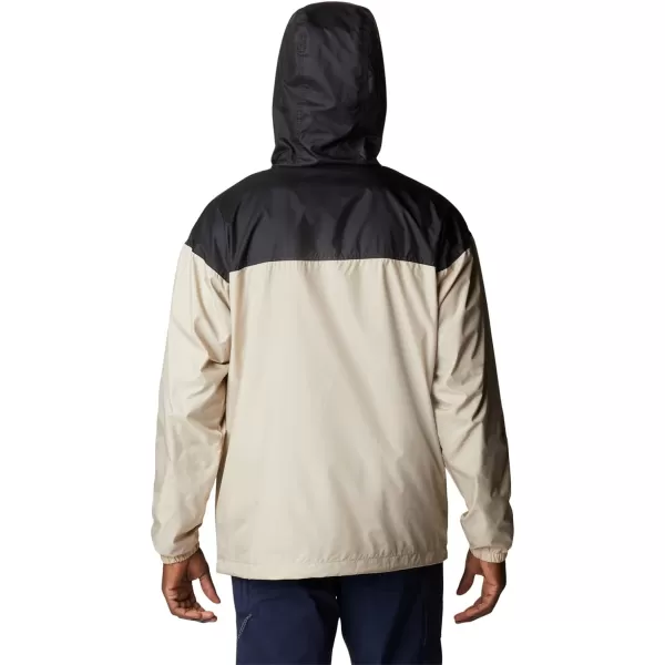 imageColumbia Mens Flash Challenger Lined WindbreakerAncient FossilBlack