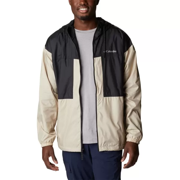 imageColumbia Mens Flash Challenger Lined WindbreakerAncient FossilBlack
