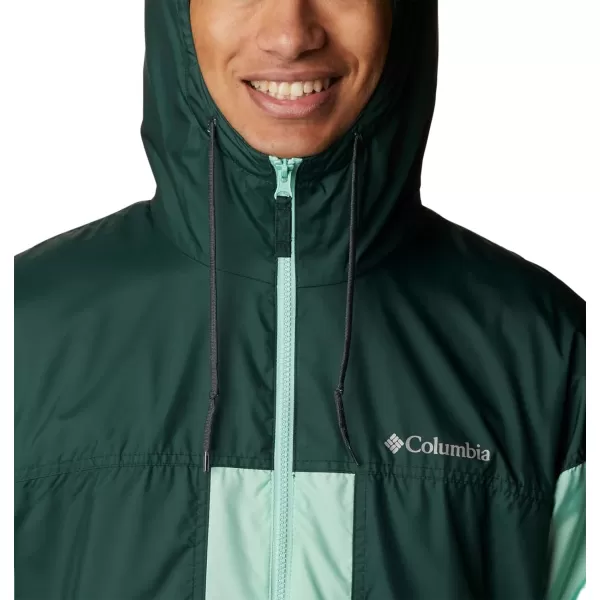 imageColumbia Mens Flash Challenger Lined WindbreakerKelpSpruce