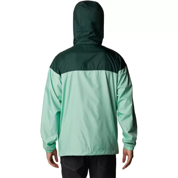 imageColumbia Mens Flash Challenger Lined WindbreakerKelpSpruce