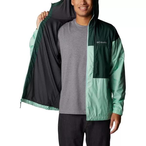 imageColumbia Mens Flash Challenger Lined WindbreakerKelpSpruce