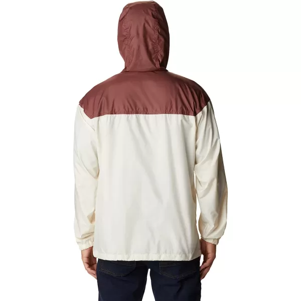 imageColumbia Mens Flash Challenger Novelty WindbreakerChalkLight Raisin