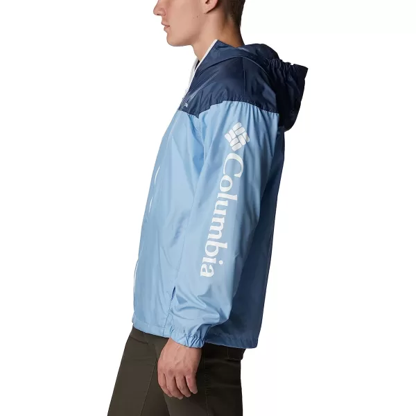 imageColumbia Mens Flash Challenger Novelty WindbreakerJet StreamDark Mountain