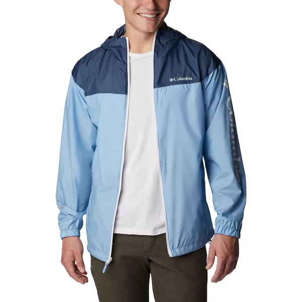 imageColumbia Mens Flash Challenger Novelty WindbreakerJet StreamDark Mountain
