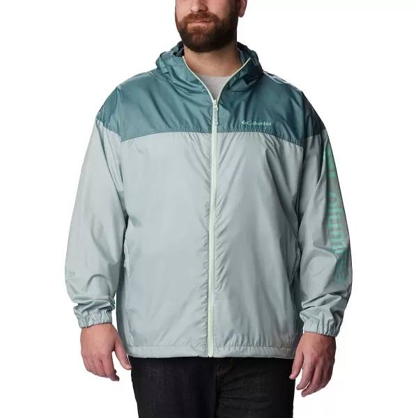 imageColumbia Mens Flash Challenger Novelty WindbreakerNiagaraMetal