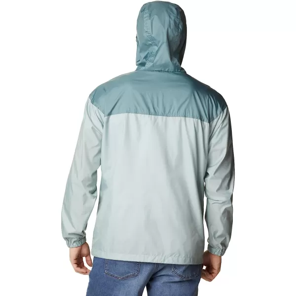 imageColumbia Mens Flash Challenger Novelty WindbreakerNiagaraMetal