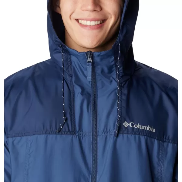 imageColumbia Mens Flash Challenger WindbreakerDark MountainCollegiate Navy