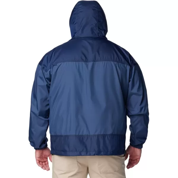 imageColumbia Mens Flash Challenger WindbreakerDark MountainCollegiate Navy