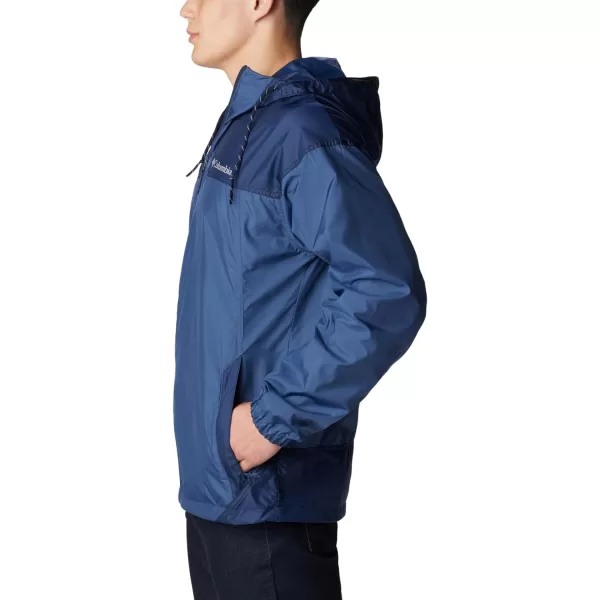 imageColumbia Mens Flash Challenger WindbreakerDark MountainCollegiate Navy